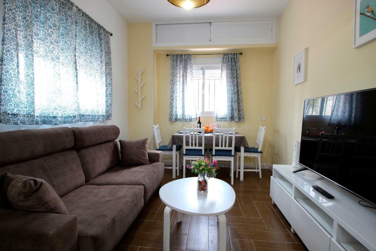 Palacios 6, Nuevo, Playa, Barrio Tranquilo, Todos Los Servicios, Pa Малага Экстерьер фото